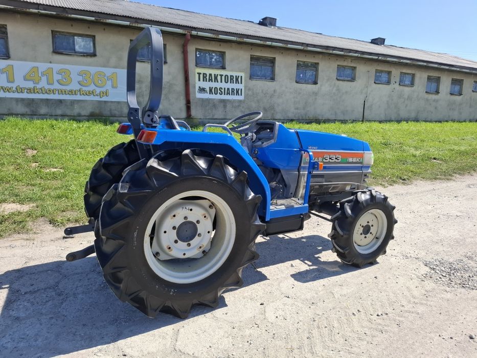 Traktorek japoński 4x4 Iseki Geas 333 wspomaganie rewers śliczny