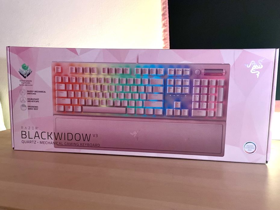 RAZER BlackWidow V3 Keyboard – Rose Quartz64584888706691124