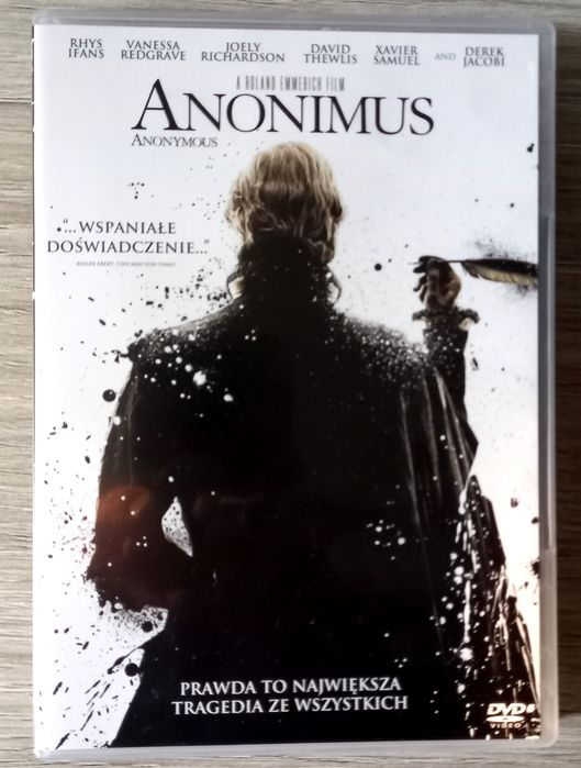 Anonimus DVD nowe!