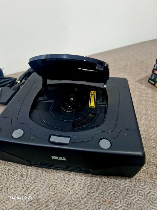 Sega Saturn Completa c/ Jogos