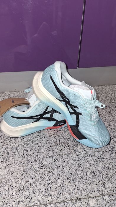 Ténis Asics Metaspeed Sky Paris Azul Vermelho SS25 Unissex