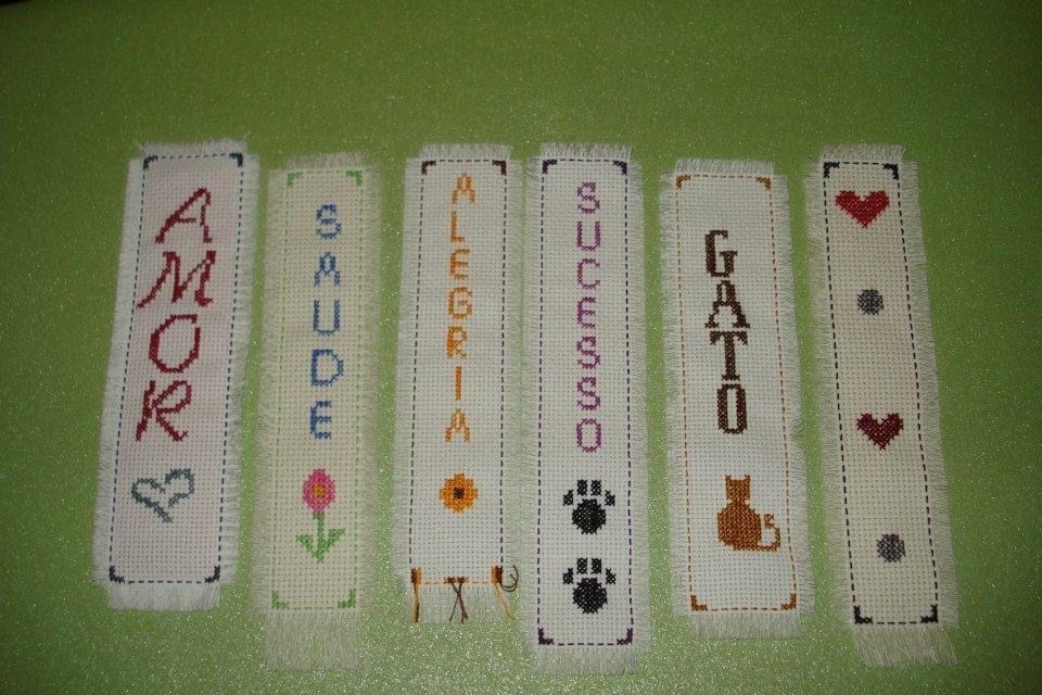 Marcadores de livros ou para aplicações