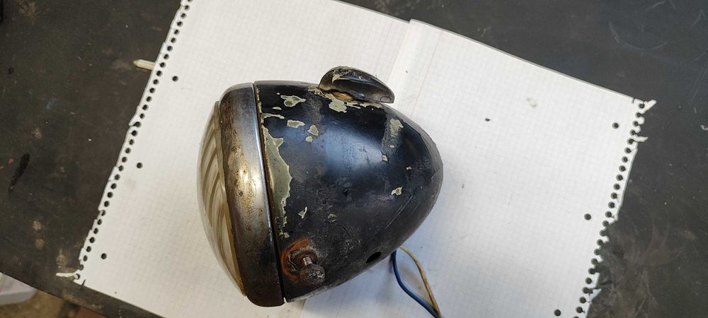 Lampa WFM 125 WSK 125 szkło stacyjka lampa przednia przód światło ZMD