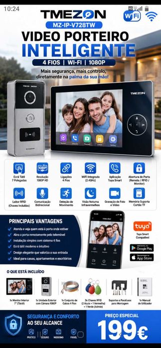 Alarme variedade. Oportunidade