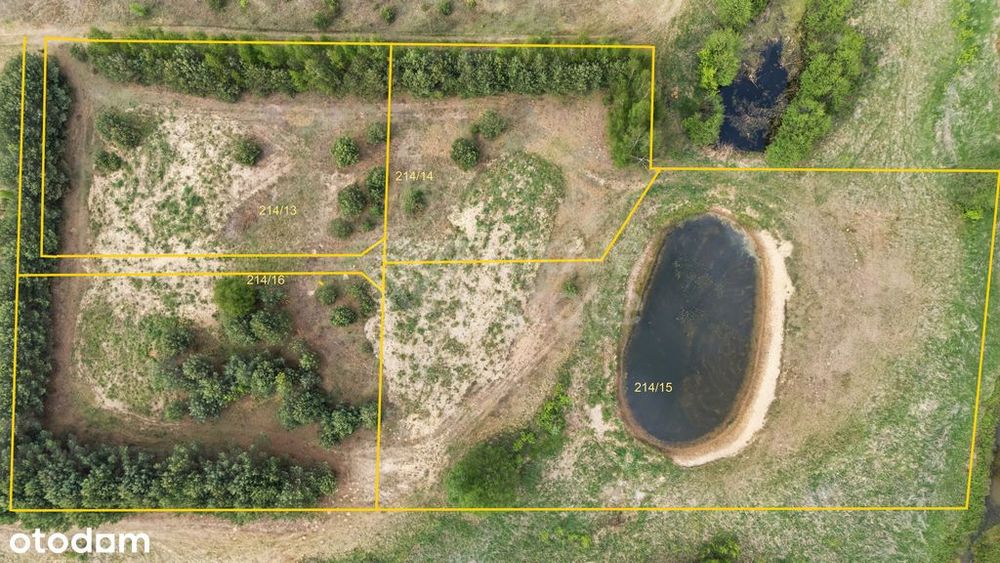 Działka ze stawem blisko Narwi – Małe Mazury - Widok 5