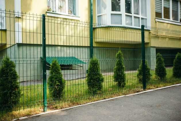 Секційна огорожа 3D, паркан із сітки, ворота, хвіртки Львів