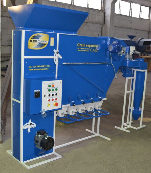 СепараторСАД-4 з циклоном від виробника  (зерноочиститель) АЕРОМЕХ