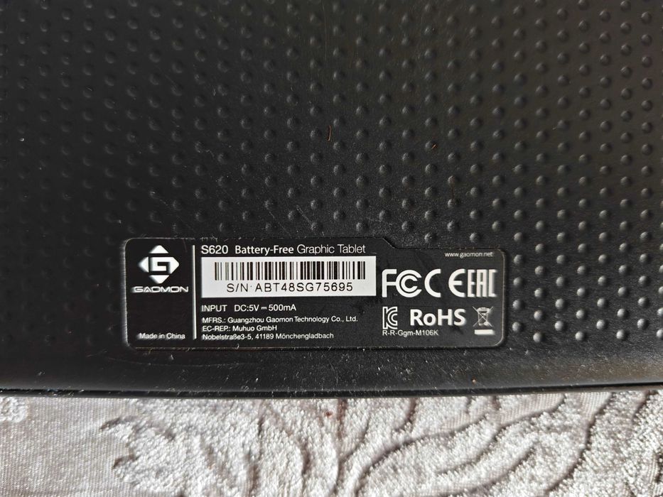 Tablet graficzny gaomon s620