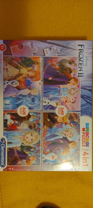 Clementoni  Frozen II Puzzle 4w1