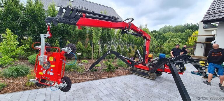 Mini Żuraw Wynajem **Zasięg 13 metrów**