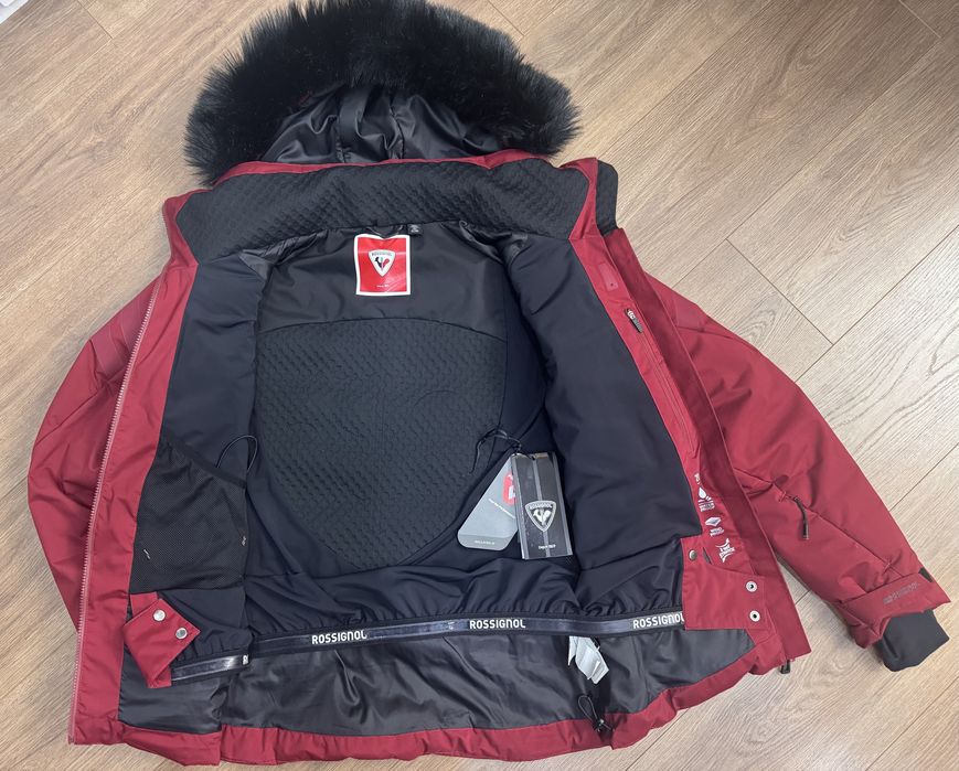 rossignol kurtka damska Depart Jacket dark red rozm L/xl taliowana