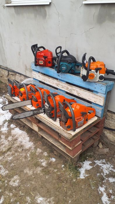 Бензопили привезені з Європи