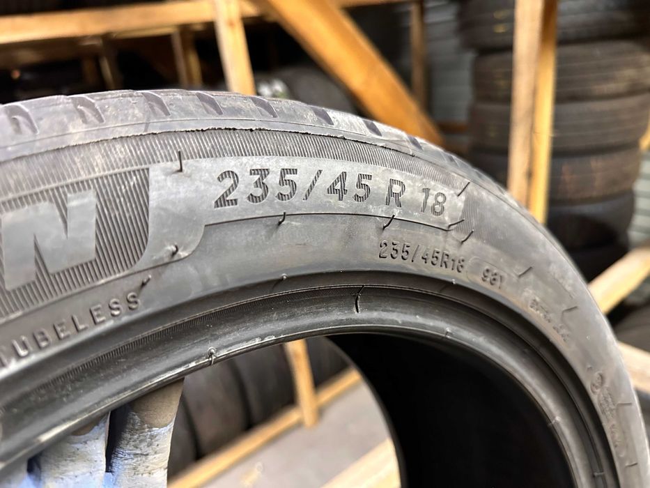 Шини літо 235/45R18 MICHELIN e primacy 2шт 6.5+мм 23/24рік