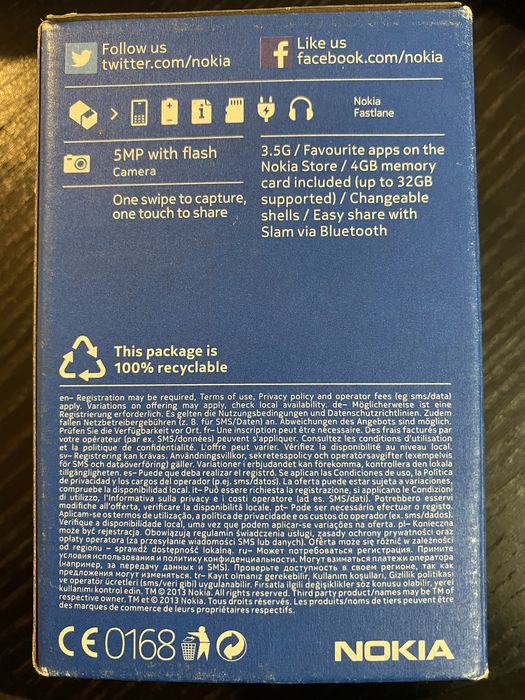 Nokia Asha 503 telemóvel