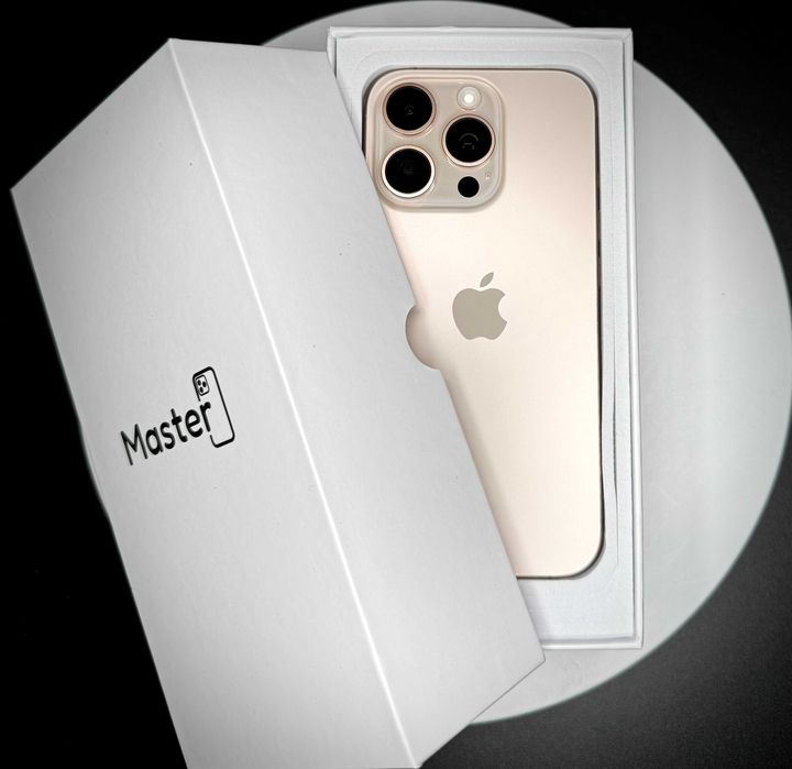 Apple iPhone 16 Pro 256GB ESIM Desert Nieaktywowany bat 100% 0 cykli gw 6 miesięcy