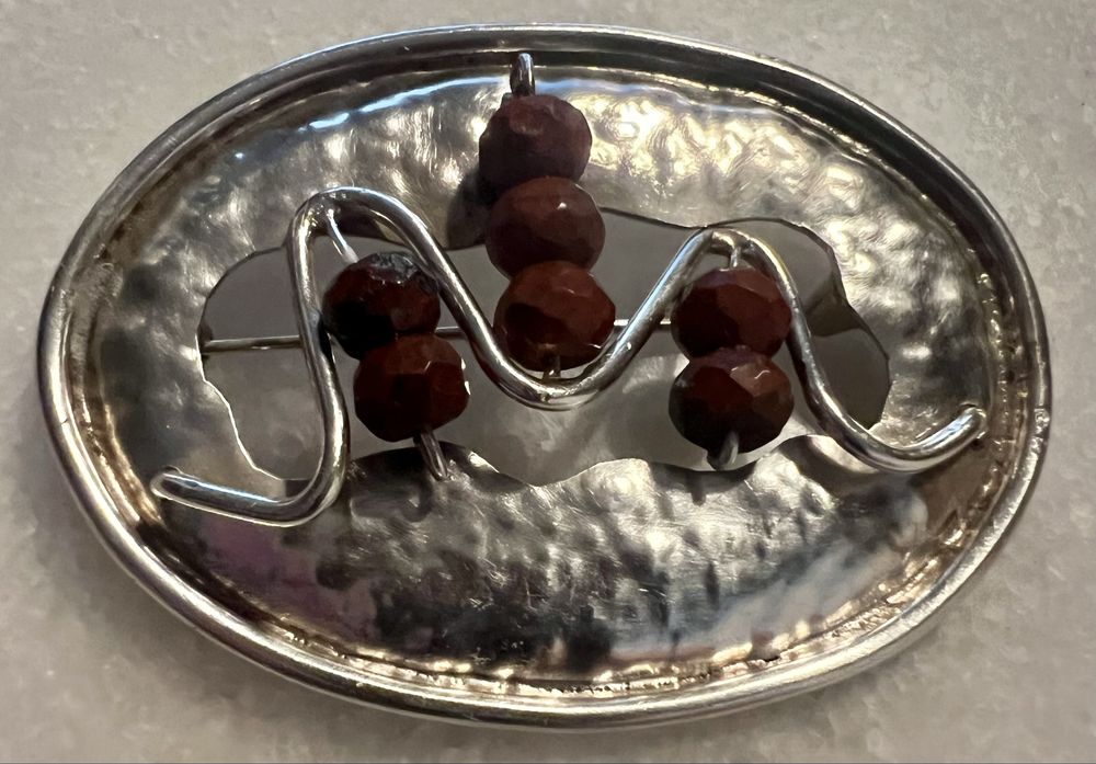 Pregadeira em prata.-gr. 16,25