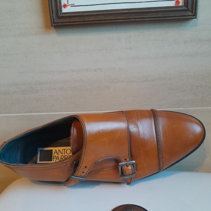 Czółenka damskie monki 36 Antonio Parriego nowe skóra naturalna