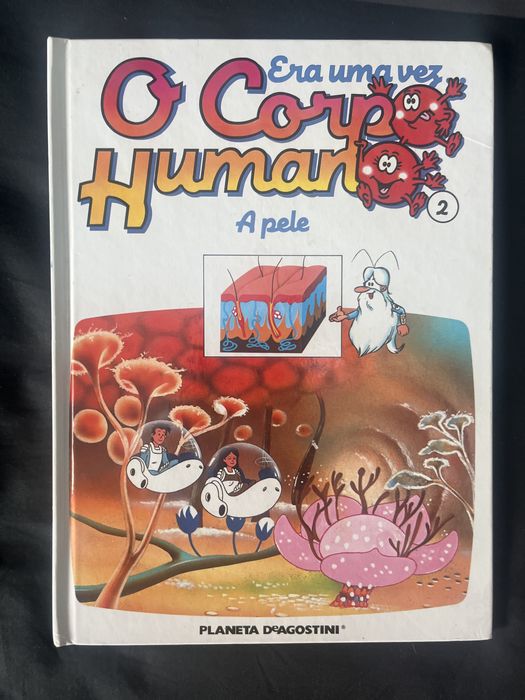 Era uma vez O corpo Humano - Livro 2 (A pele)