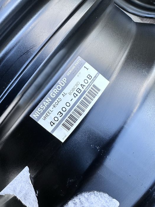 4xfelga stalowa 17” RENAULT/NISSAN (5x114,3 ET37) - nowe