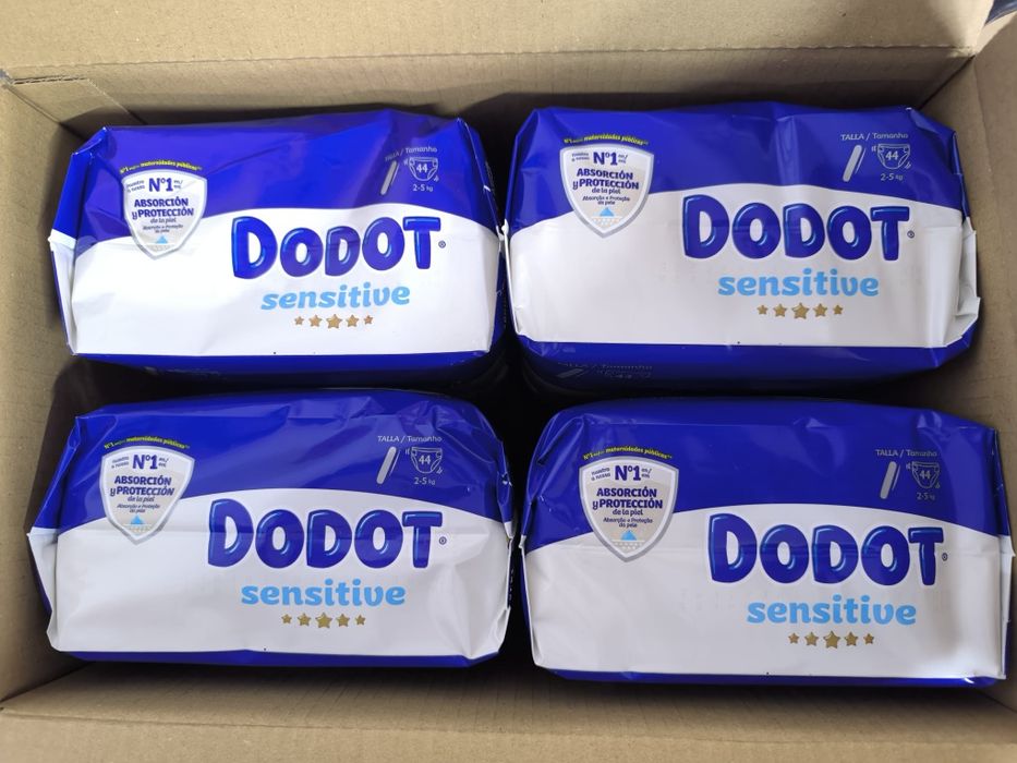 Fraldas Dodot Sensitive Tamanho 1