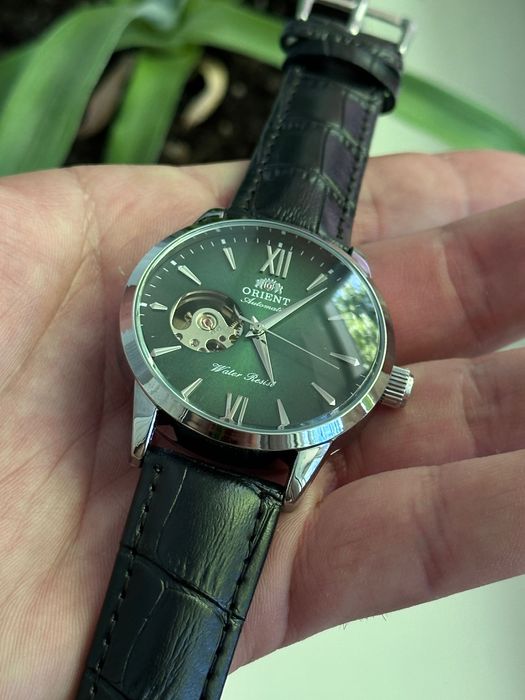 Часы orient green механика с автоподзаводом