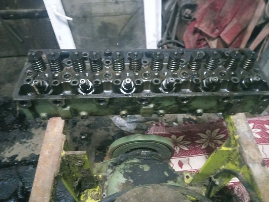 Części silnika mercedes om 352 głowica pompa blok