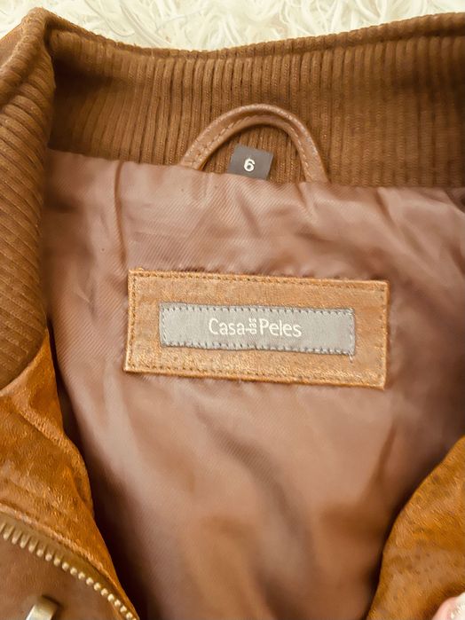 Casaco de pele natural .