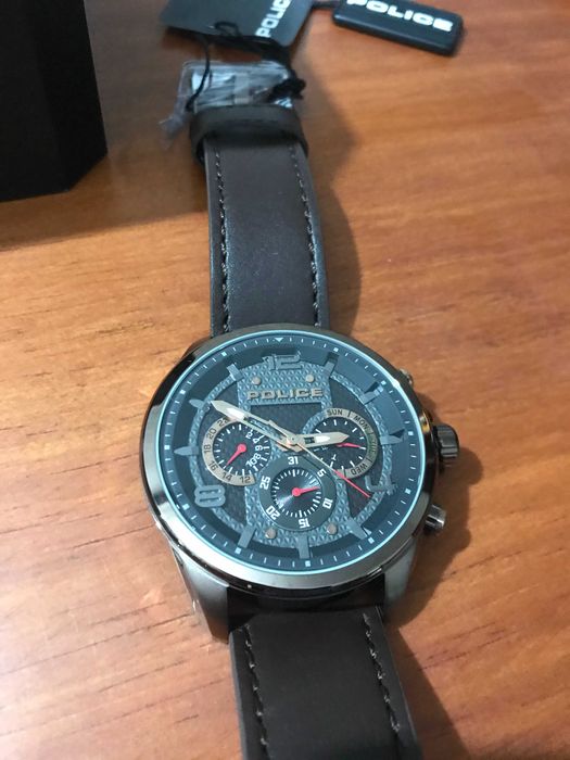 Relógio Police Castanho
