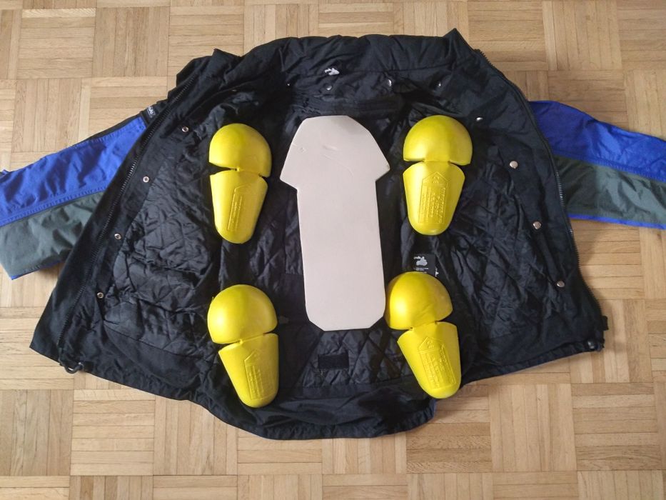 Kurtka motocyklowa Polo M niebieska czarna