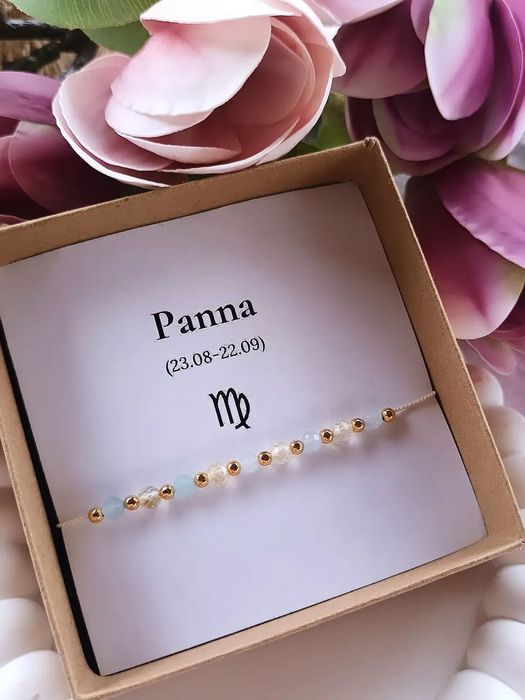 Bransoletki zodiakalne. Prezent. Handmade
