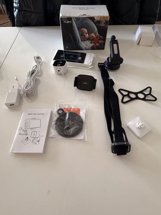 Niania elektroniczna 2w1 – DO AUTA I DOMU – 1080p FULL HD – NOWA