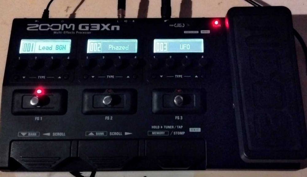 Zoom G3Xn pedaleira multi-efeitos
