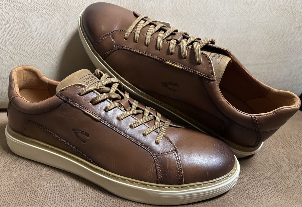 Camel Active кросівки мокасіни нові шкіра Португалія оригінал!