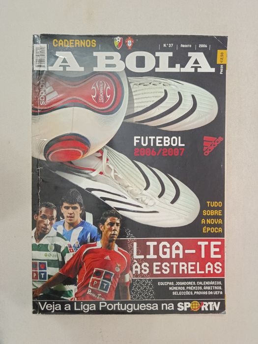 7 Revistas  CADERNOS de A BOLA (Futebol)