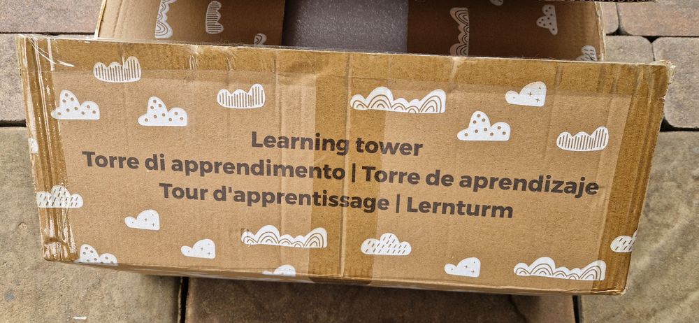 Wieża edukacyjna dla dzieci, Montessori, pomocnik