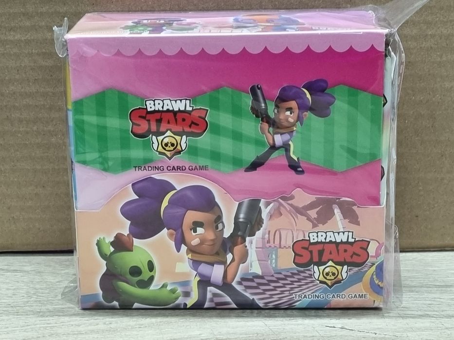 Karty brawl Stars 288 kart 36 saszetek po 8 kart cały Box