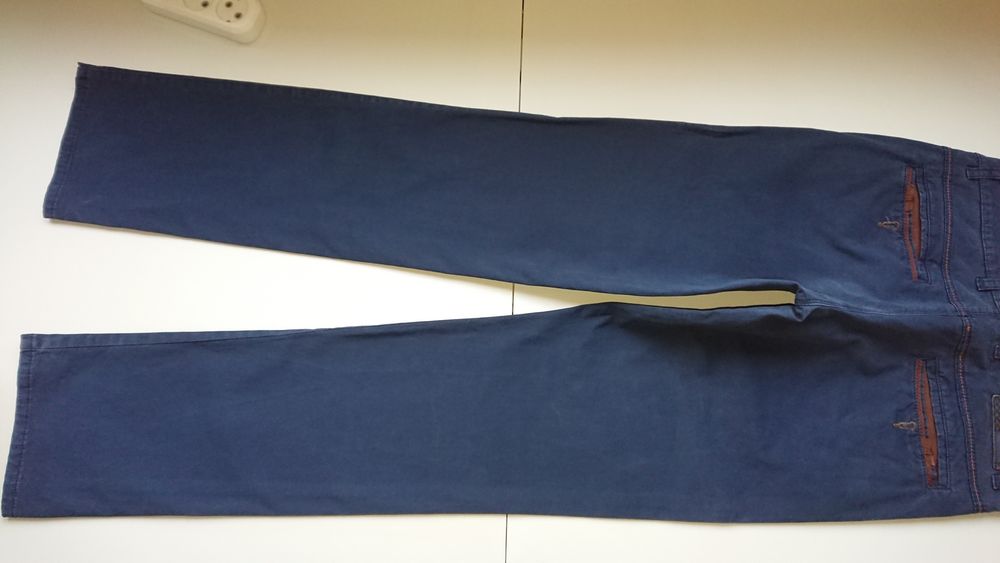 Чоловічі сині брюки W31 L34