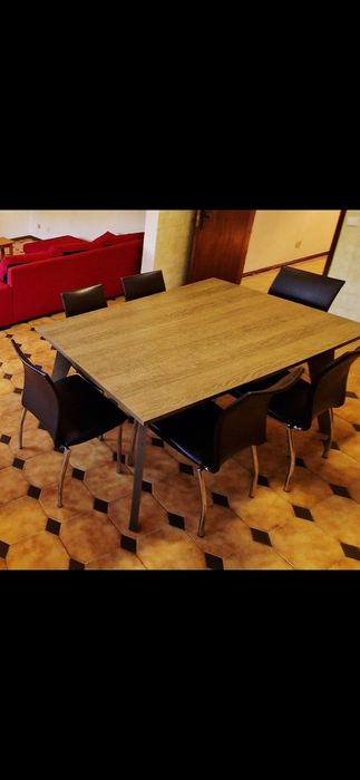 Mesa Jantar c/ 6 Cadeiras