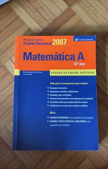 National Exams Book – Mathematics, 12th Grade, Porto Editora64752246029569120