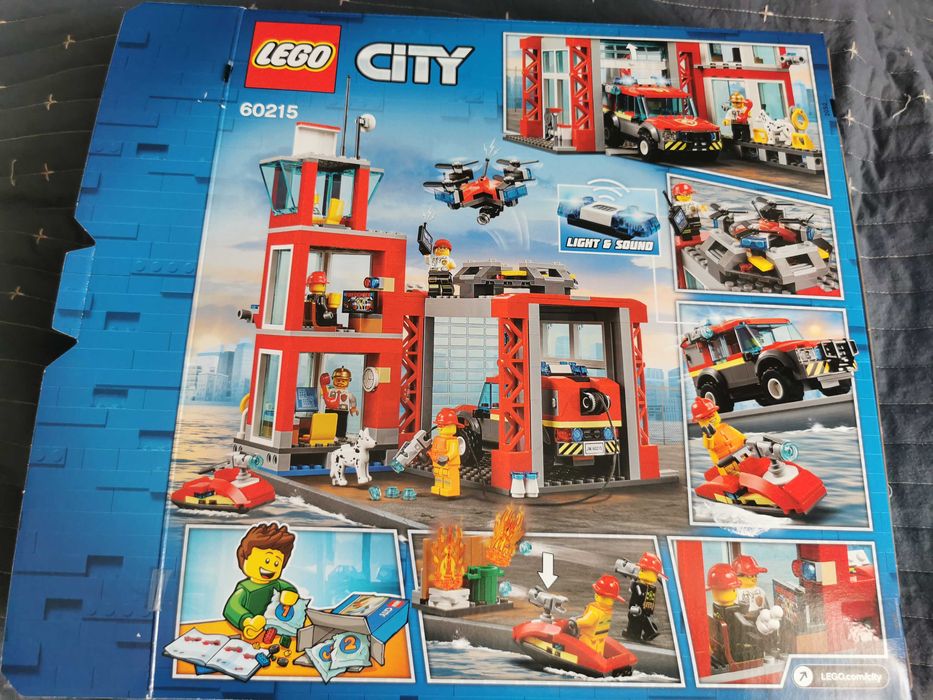 Lego City 60215 Remiza strażacka