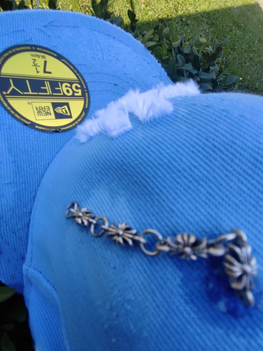 Full cap new era custom baby blue