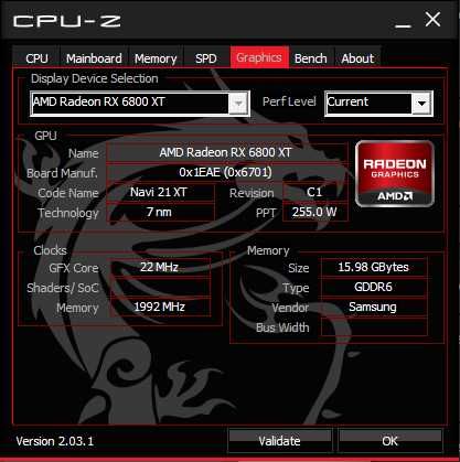 XFX Radeon RX 6800 XT Speedster MERC 319 16GB