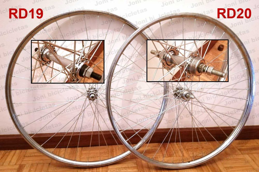 Rodas e aros de bicicleta