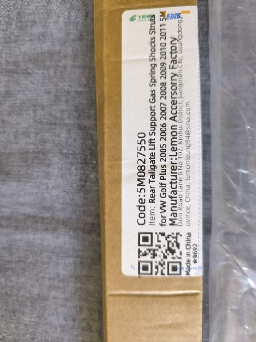 Vw Golf Plus 2005 a 2011 elevadores traseiros do porta bagagens oeiras