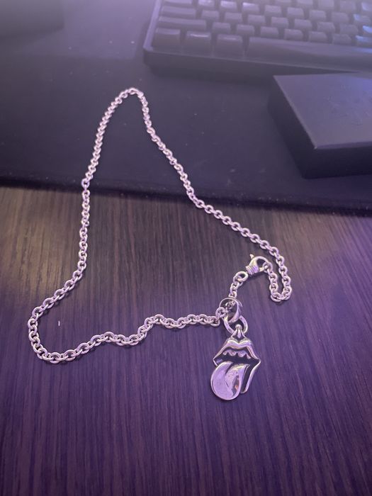 Кулон chrome hearts rolling stones