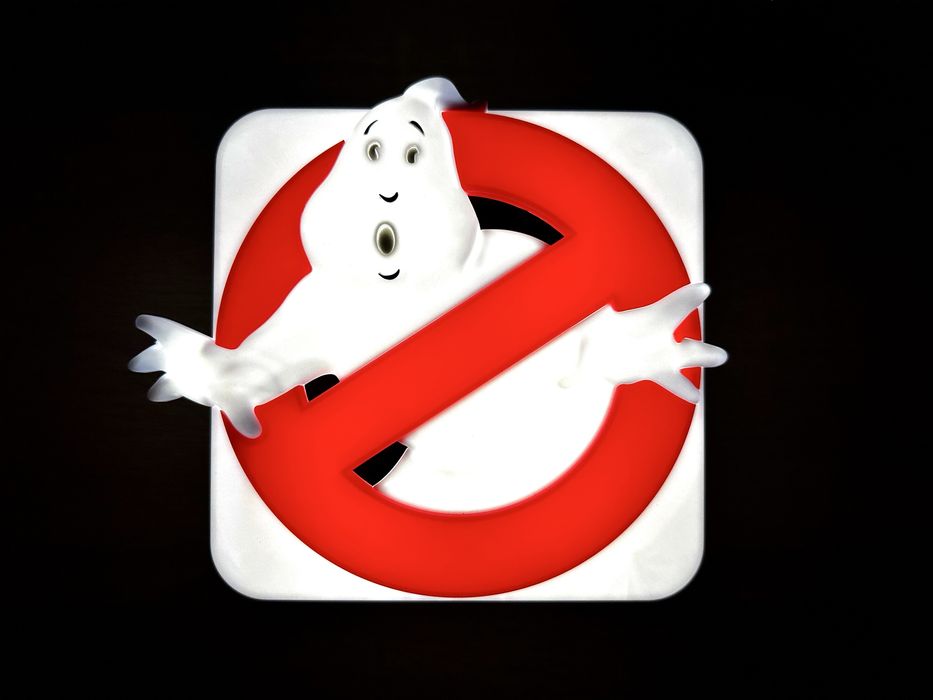 Ghostbusters lampka 3D biurkowa scienna Pogromcy Duchów zasilana USB