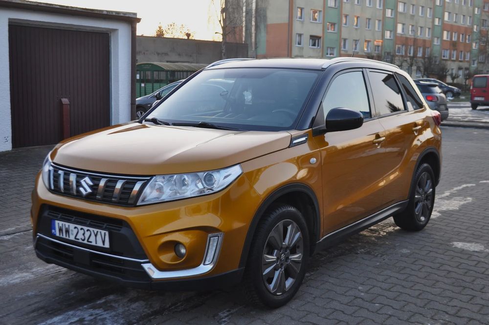 Suzuki Vitara POLSKI SALON 1.4 Boosterjet 140KM kamera CHROM serwis ALU17