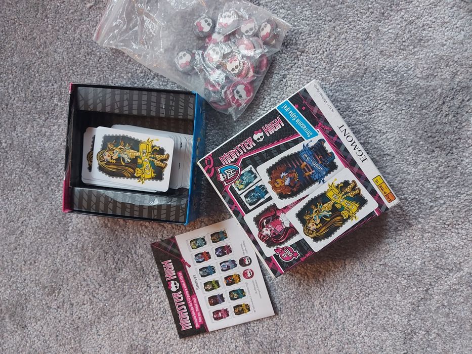 Gra Monster High - karciana z żetonami