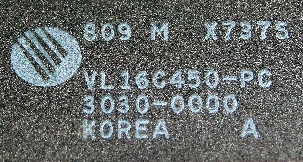 Układ VL16C450 PC programowalny UART [035] cena 2 sztuk