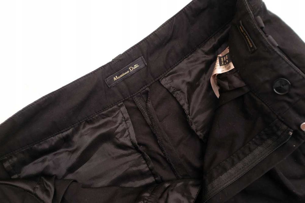 MASSIMO DUTTI spodnie damskie z bawełny r. 34 XS